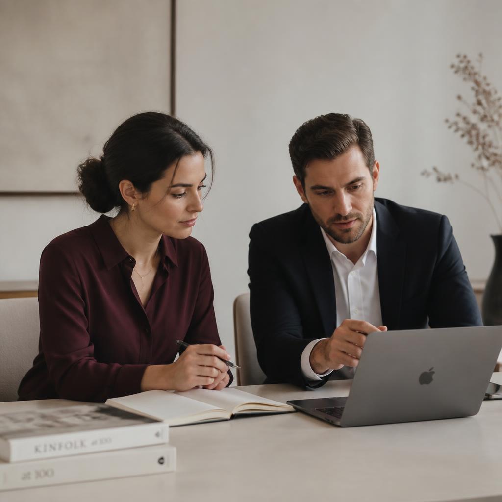 Parqet team collaborating with a client